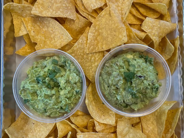Chips & Dips Trays (Serves 10-15 people)..