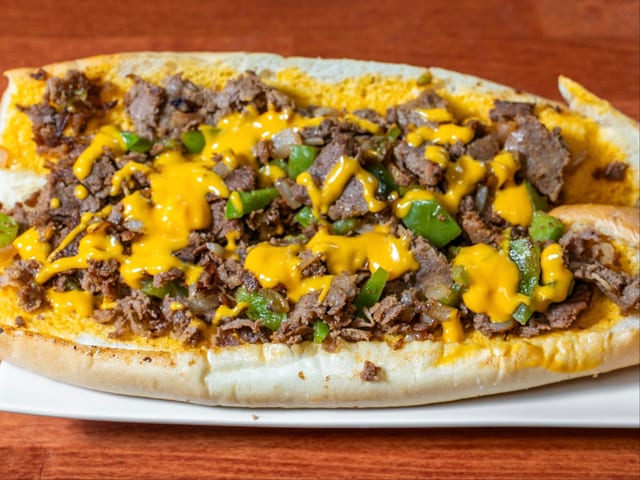 Philly Cheese Steak (No Fries)..