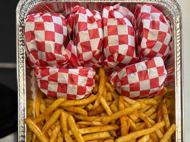 Burger Trays.