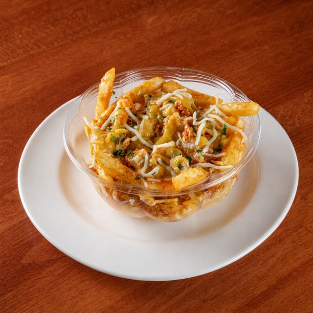 Loco’s Hot Mix Bowl (Hot Chicken, Mac N Fries)..