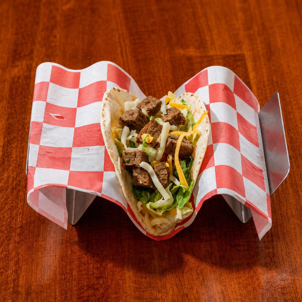 Single Taco Steak.