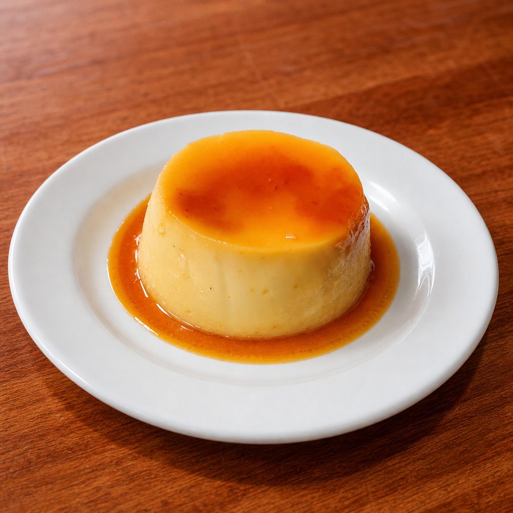 Flan-Tastic.