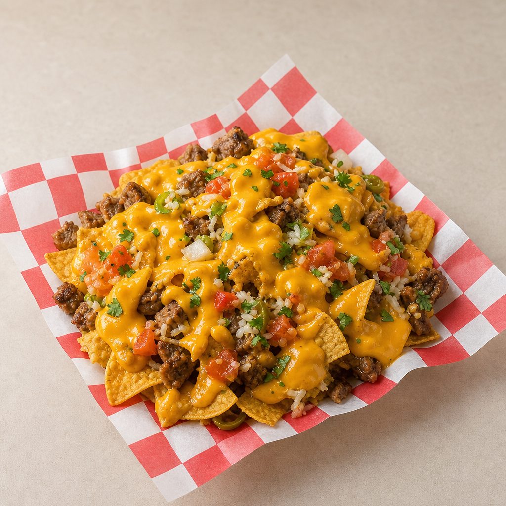 Cheese Steak Nachos.