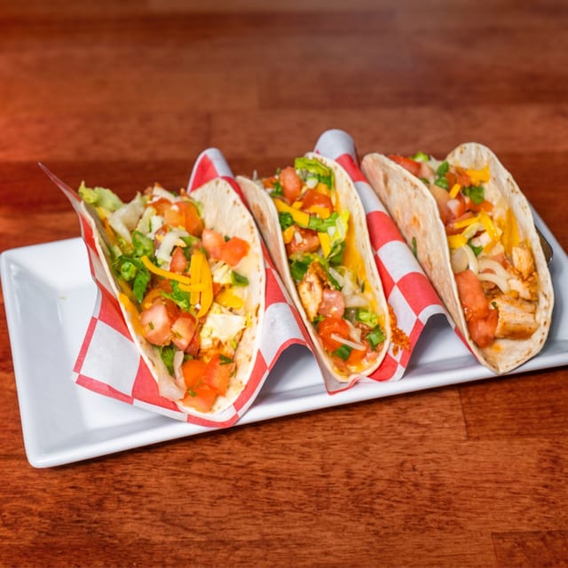 Chicken Tacos.
