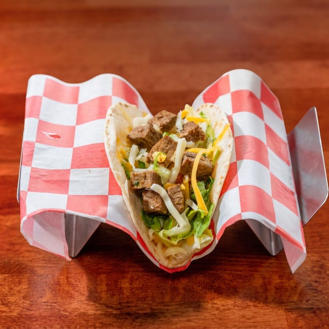Single Taco Steak.