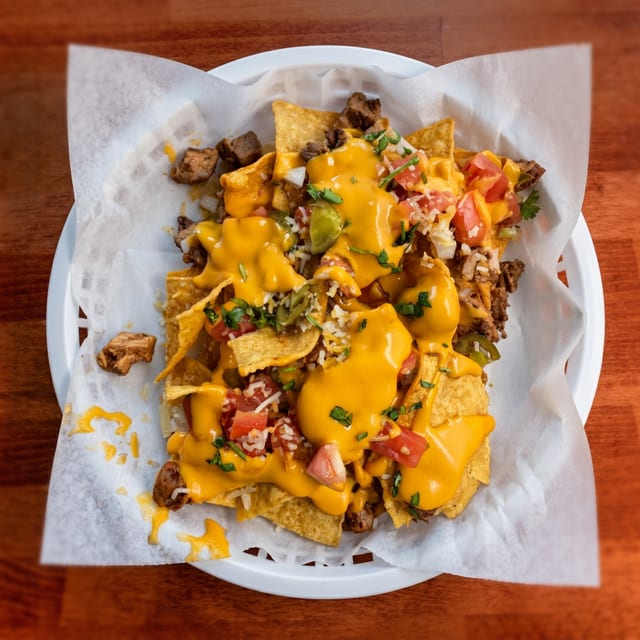 Cheese Steak Nachos.