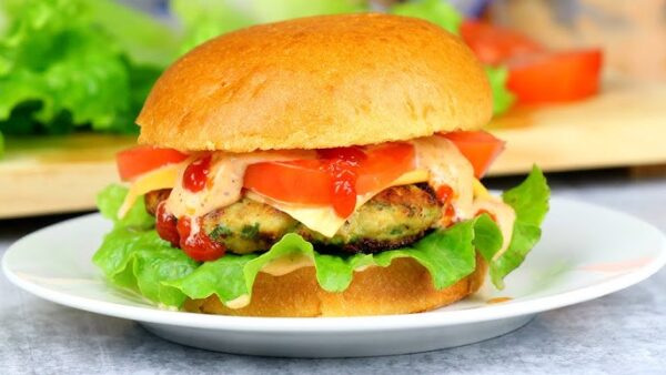 Chicken Cheese Burger